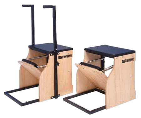 Split-Pedal Stability Chair (with handles)