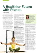 Pilates: A Healthier Future with Pilates