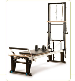 Rehab Reformer with vertical Frame