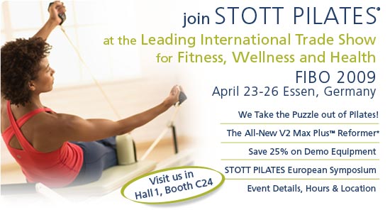 Pursue Your Professional Goals with STOTT PILATES at FIBO